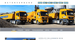 Desktop Screenshot of betonverbund.de